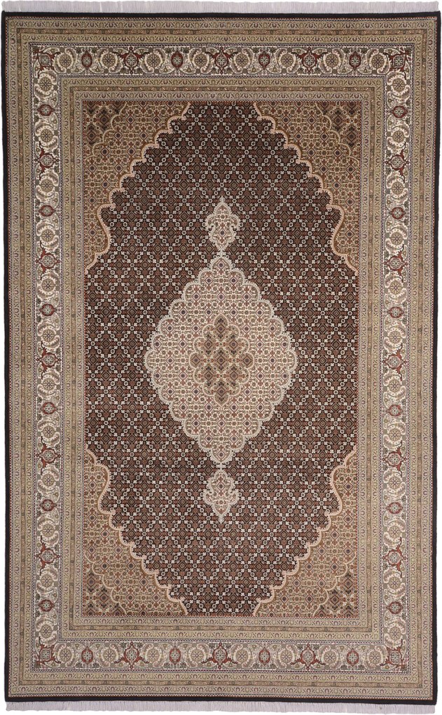Tabriz Tappeto orientale 200x310 (Indian) Annodato A Mano