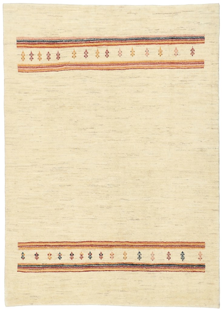 Gabbeh Tappeto 210x150 (Iran) Annodato A Mano