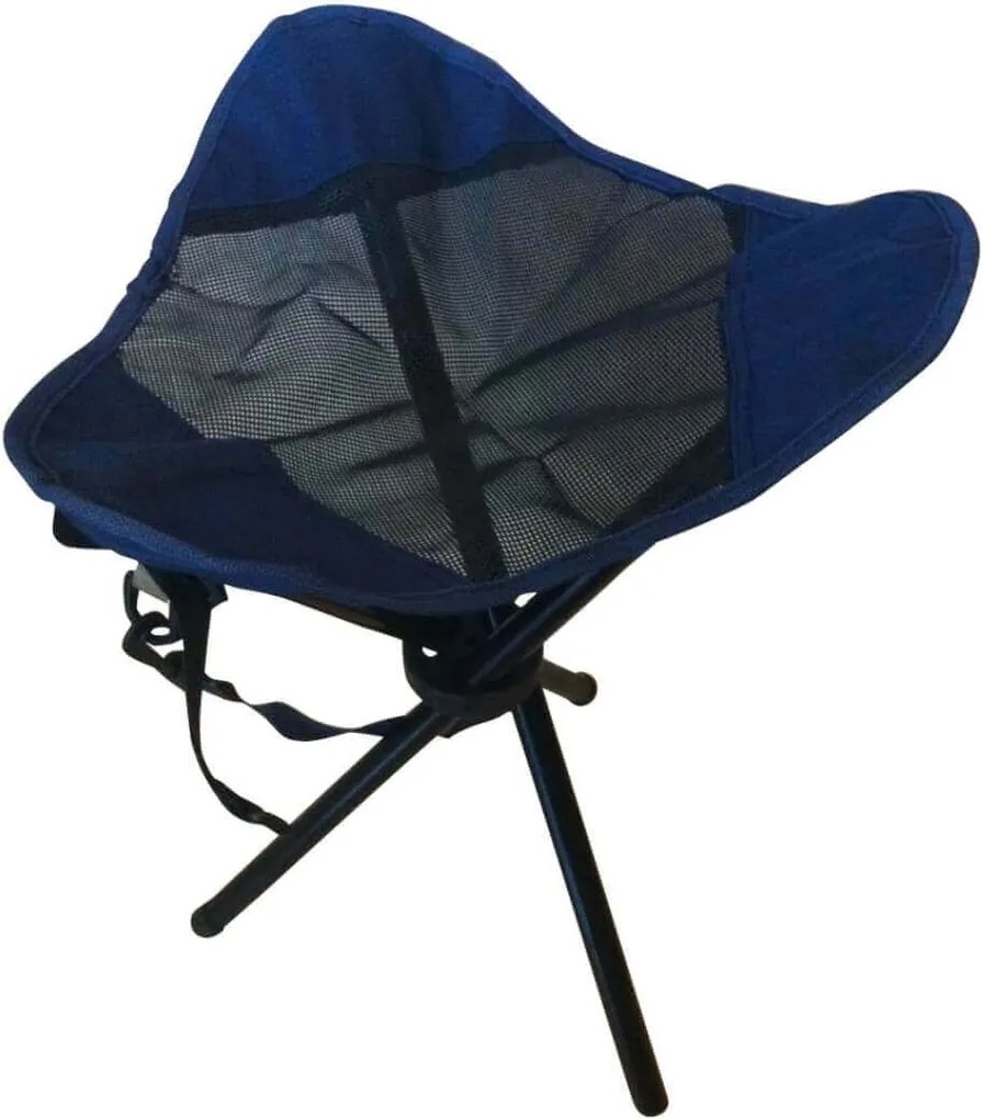 sgabello da spiaggia e campeggio pieghevole cm 31 x 31 x 43 h