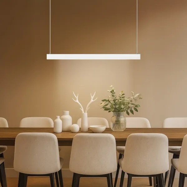 Lampadario a cavo LINEA LED/36W/230V 3000/4000/5700K CRI 90 bianco