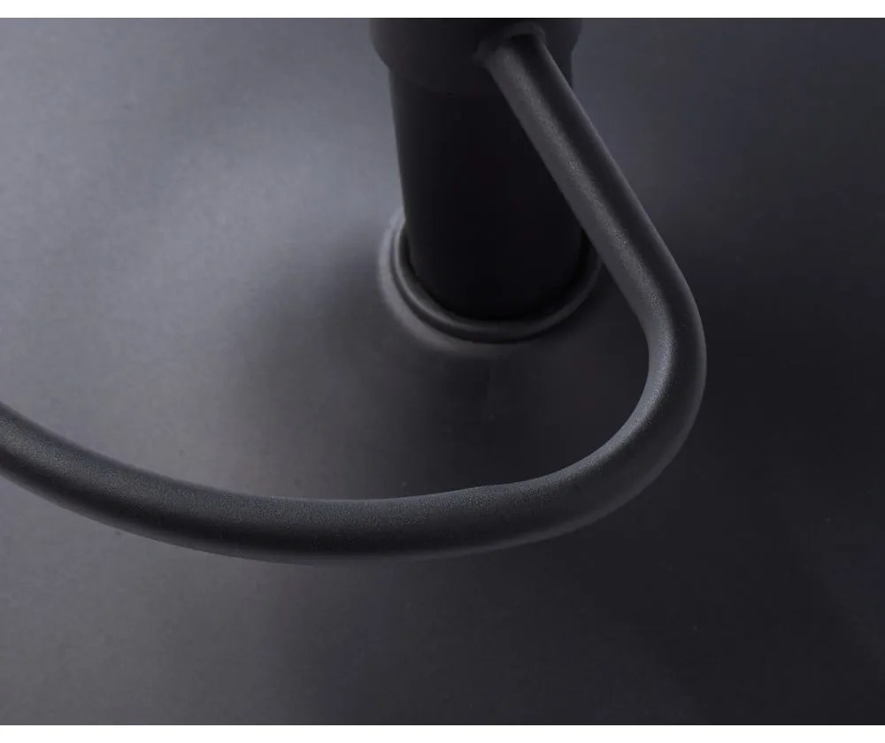 Sgabello da bar grigio scuro con altezza regolabile Nolan - Unique Furniture