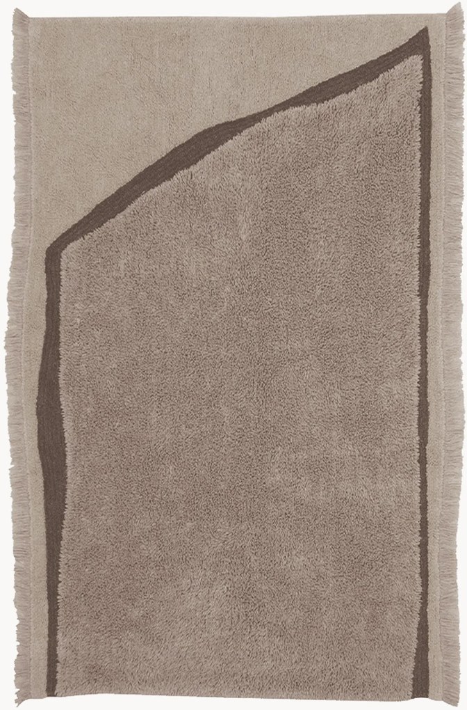 Tappeto in lana a pelo lungo Nomad