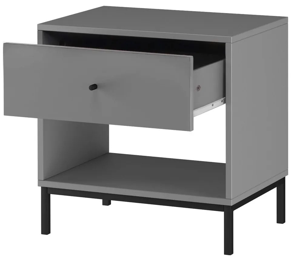 Comodino grigio Celine - Støraa