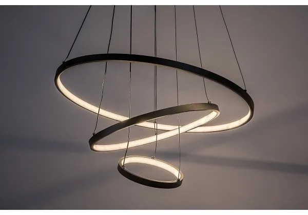 Rabalux 72346 - Lampadario a sospensione dimmerabile a cavo BELIZA LED/90W/230V 3000-6500K+telecomando