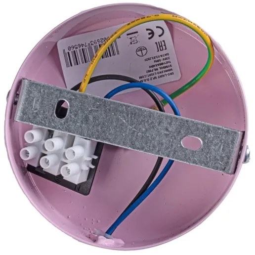 Applique per bambini FARFALLINA 1xE14/60W rosa