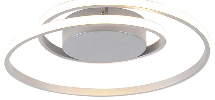 Plafoniera di design in acciaio con LED a 3 livelli di dimmer - Krula