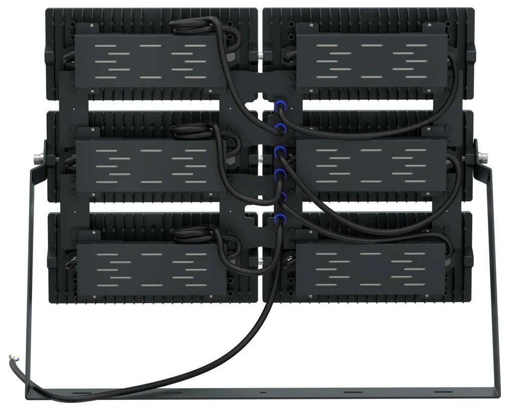 Faro Modulare LED 1.200W IP66 167lm/W No Flickering con driver Philips Colore Bianco Freddo 5.000K