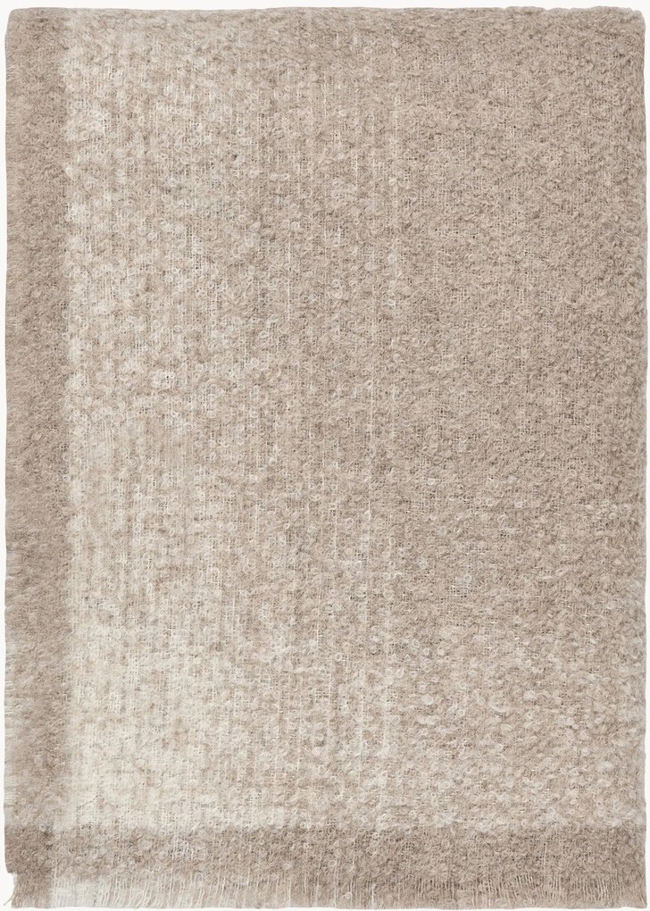 Coperta in bouclé di lana di alpaca Vulcanic