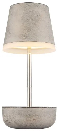 Globo 36638SA - Lampada solare LED 10xLED/0,06W/3V IP44 grigio