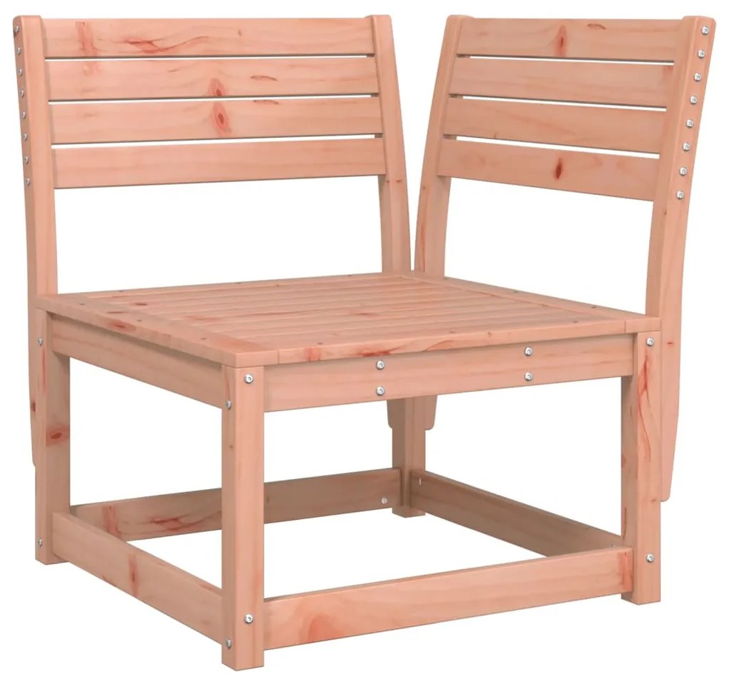 Set salotto da giardino 8 pz in legno massello di douglas