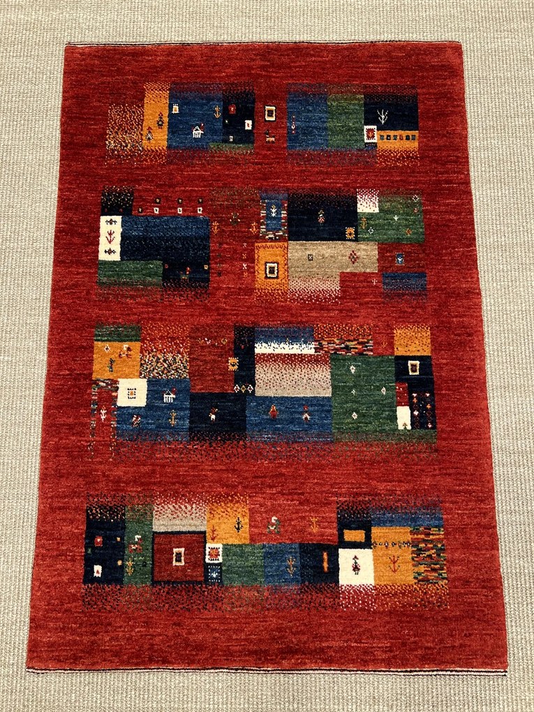 Loribaft Tappeto persiano 80x120 (Iran) Annodato A Mano