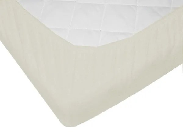 EKO - Telo impermeabile con elastico JERSEY 120x60 cm beige