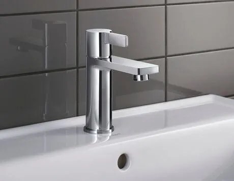 Miscelatore Lavabo S Monocomando con scarico Cromo D-Neo DE1010001 Duravit