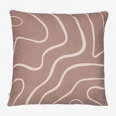 Federa per cuscino quadrata in cotone (60x60 cm) Kirikou Style - Sklum