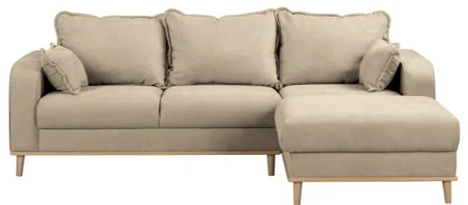 Divano angolare beige (angolo destro) Beata - Ropez