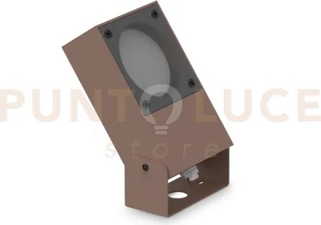 Sirio proiettore da esterno 1 luce attacco gx53 ip65 coffee