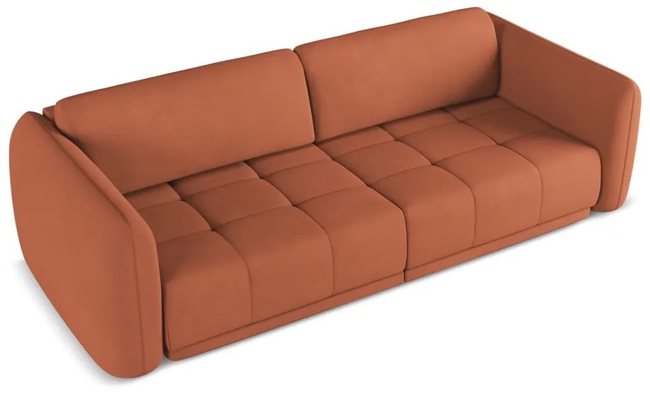 Divano arancione 210 cm Hoku – Makamii
