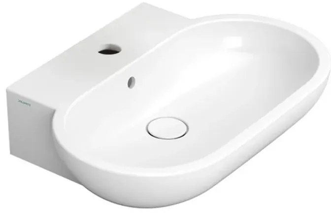 Lavabo da appoggio 65 cm linea Mirto con piletta click clack inclusa