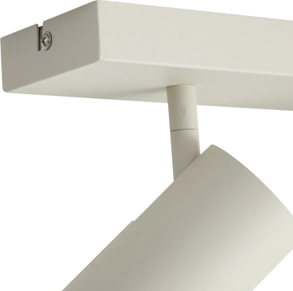 Faretto da soffitto moderno beige 2 luci regolabile - Renna