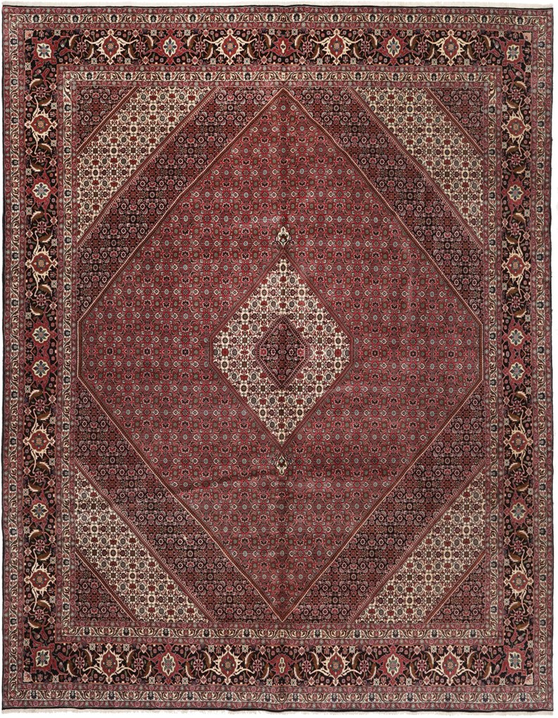Bidjar Tappeto 350x440 (Iran) Annodato A Mano