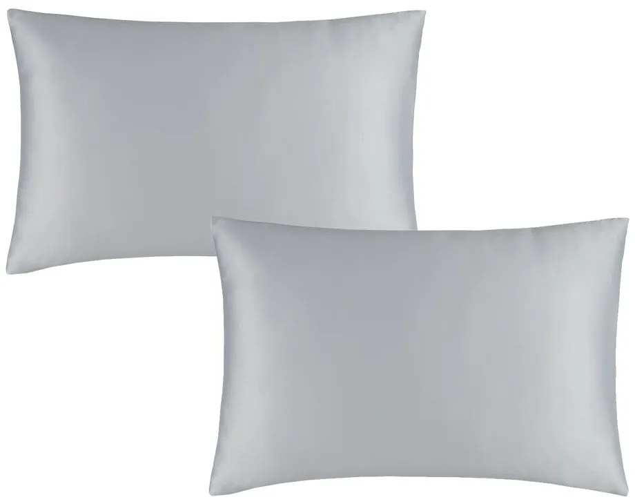 Federe per cuscino in set in raso di seta 2 pz 75x50 cm Silky Soft – Catherine Lansfield