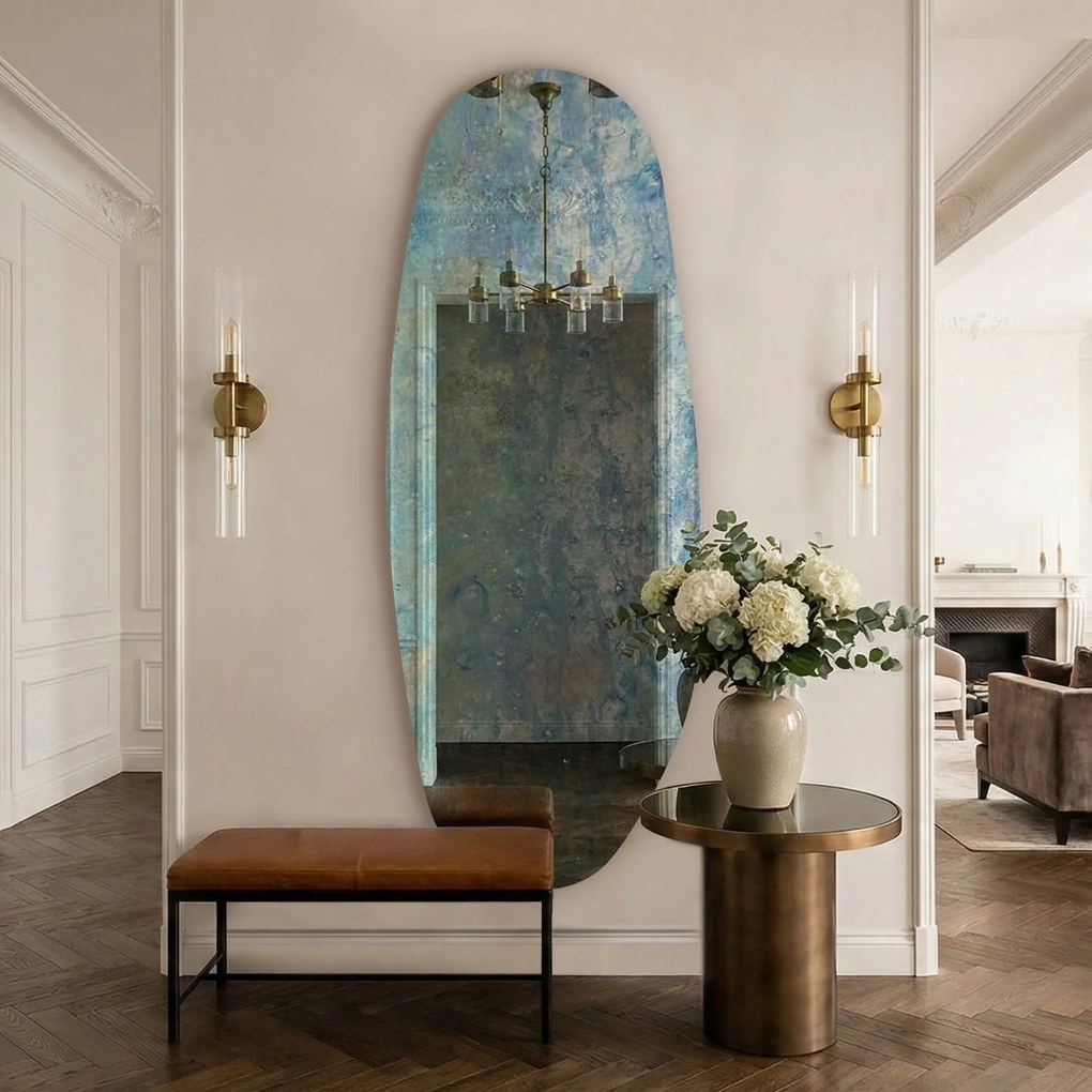 Specchio effetto antico con patina – Pure Collection R38