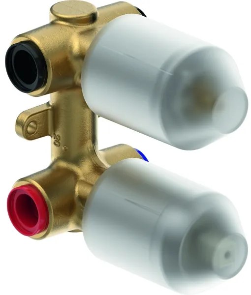 Duravit DC5210008010 - Miscelatore per doccia ad incasso D-CODE, finitura cromo lucido