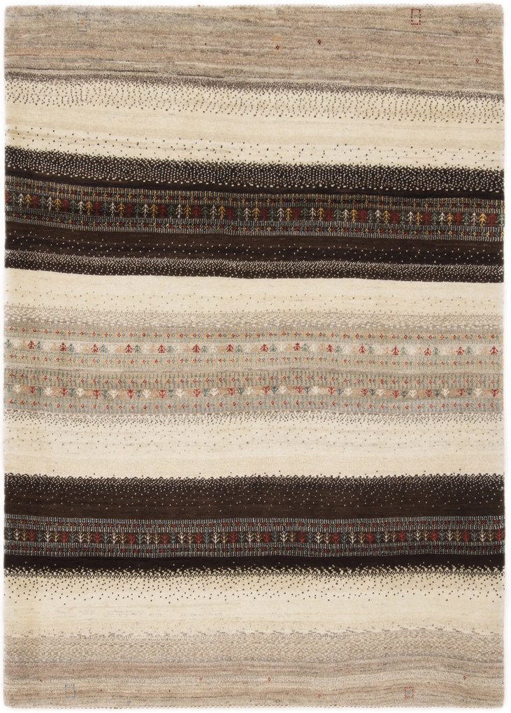 Gabbeh Tappeto persiano 170x230 Beige (Iran) Annodato A Mano