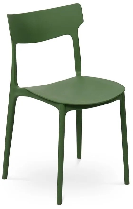 Sedia da esterno verde in plastica Biá – Bonami Essentials