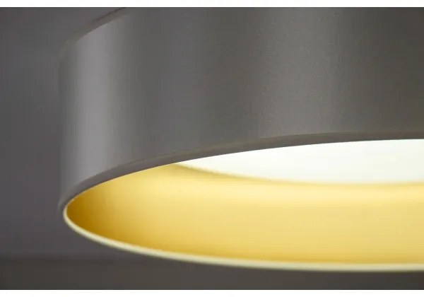 Duolla - Plafoniera LED ROLLER LED/24W/230V diametro 45 cm argento/oro