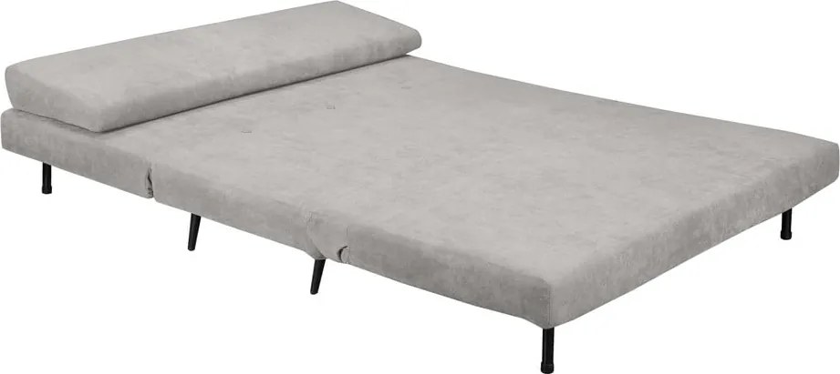 Divano letto grigio chiaro 87 cm Mallory - Støraa