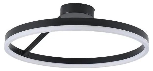 Lampadario a plafone LED dimmerabile LED/40W/230V 3000-6500K nero + telecomando