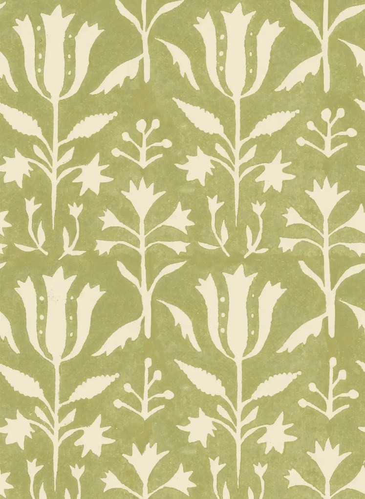 Mindthegap Carta da parati Tulipan - Beechnut/ Beige