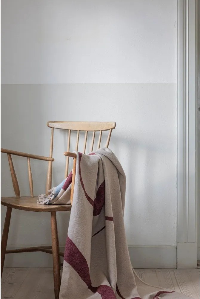 Coperta beige 130x175 cm Studio – Mette Ditmer Denmark