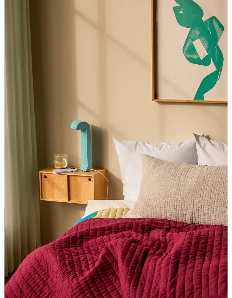 Lampada da tavolo dimmerabile a LED blu (altezza 34 cm) Soothe - Hübsch