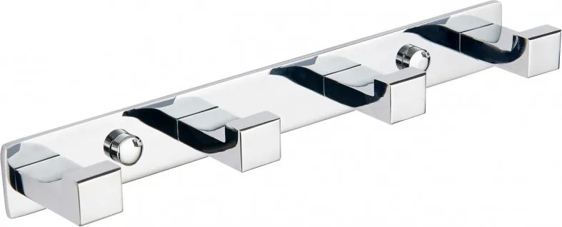 Mexen gancio quadruplo per asciugamano, cromo - 709264-00