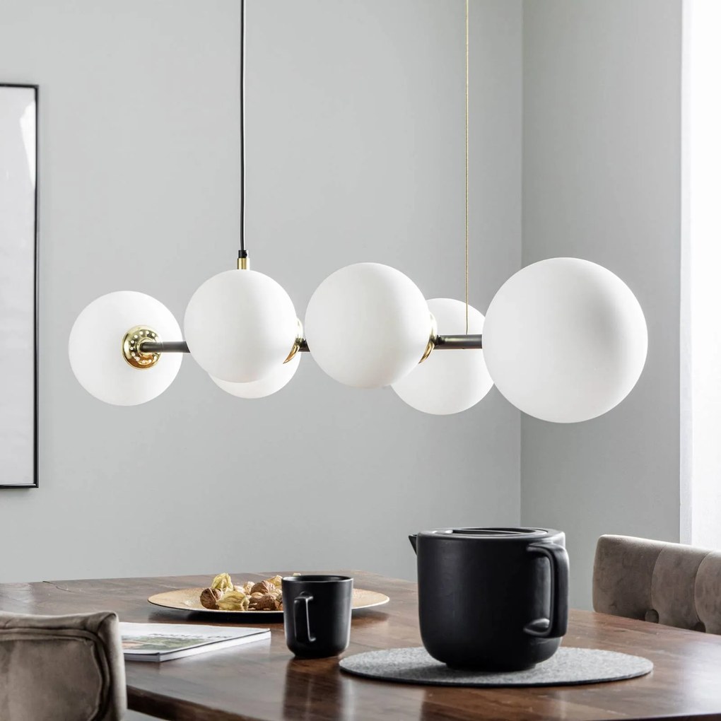 Eko-Light Lampada a sospensione Pop, 6 luci