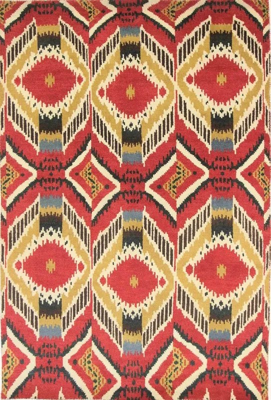 Teppich Tappeto orientale 250 x 160 Rosso (Indian) Annodato A Mano