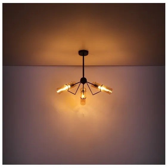 Globo 15353-3D - Lampadario a sospensione con supporto rigido GIJON 3xE14/40W/230V