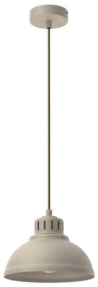 Lampadario a sospensione con filo SVEN 1xE27/15W/230V beige