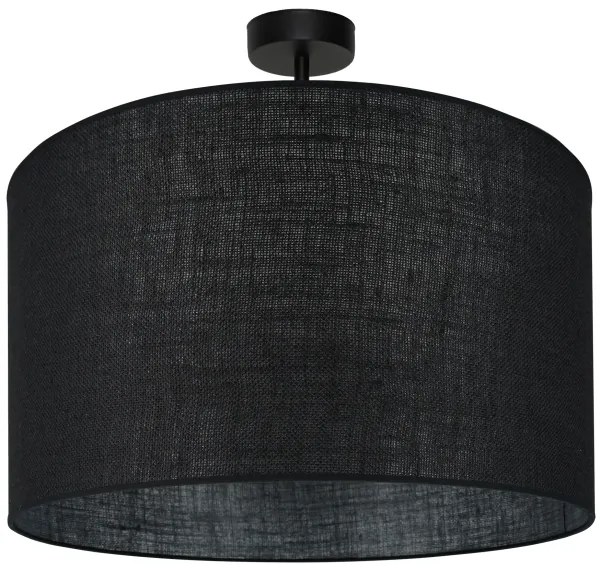 Brilagi - Lampadario TUBES ROLLER 1xE27/15W/230V Ø 50 cm nero