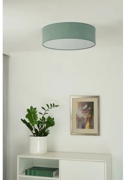 Duolla - Lampada LED da soffitto CORTINA LED/26W/230V Ø45 cm 4000K turchese