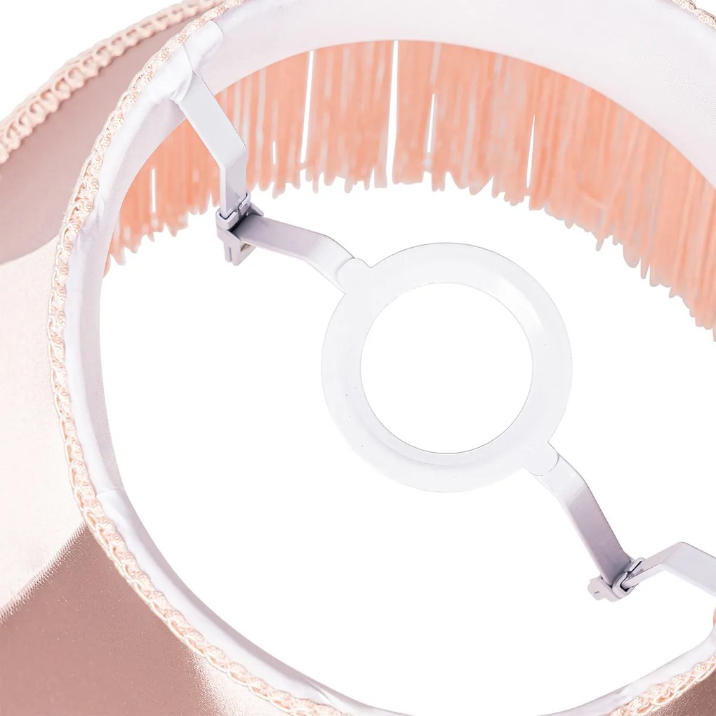 Paralume in tessuto rosa 30 cm - Granny