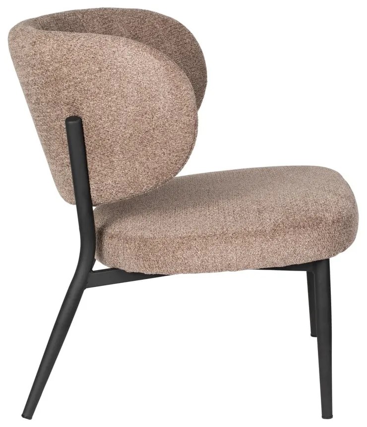 Poltrona marrone chiaro Sanne - White Label