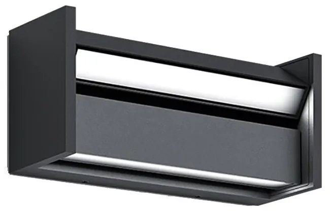 IP44.DE - Slat Applique da Parete da Esterno/Plafoniera Antracite