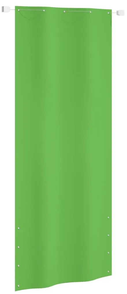 Paravento Per Balcone Verde Chiaro 100x240 Cm İn Tessuto Oxford /