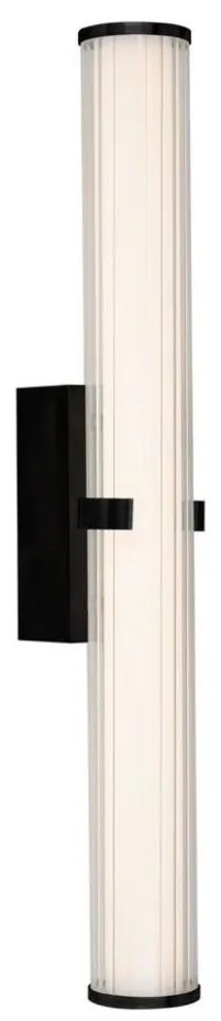 Searchlight 63126-1BK - LED Lampada da bagno CLAMP LED/23W/230V IP44 nero