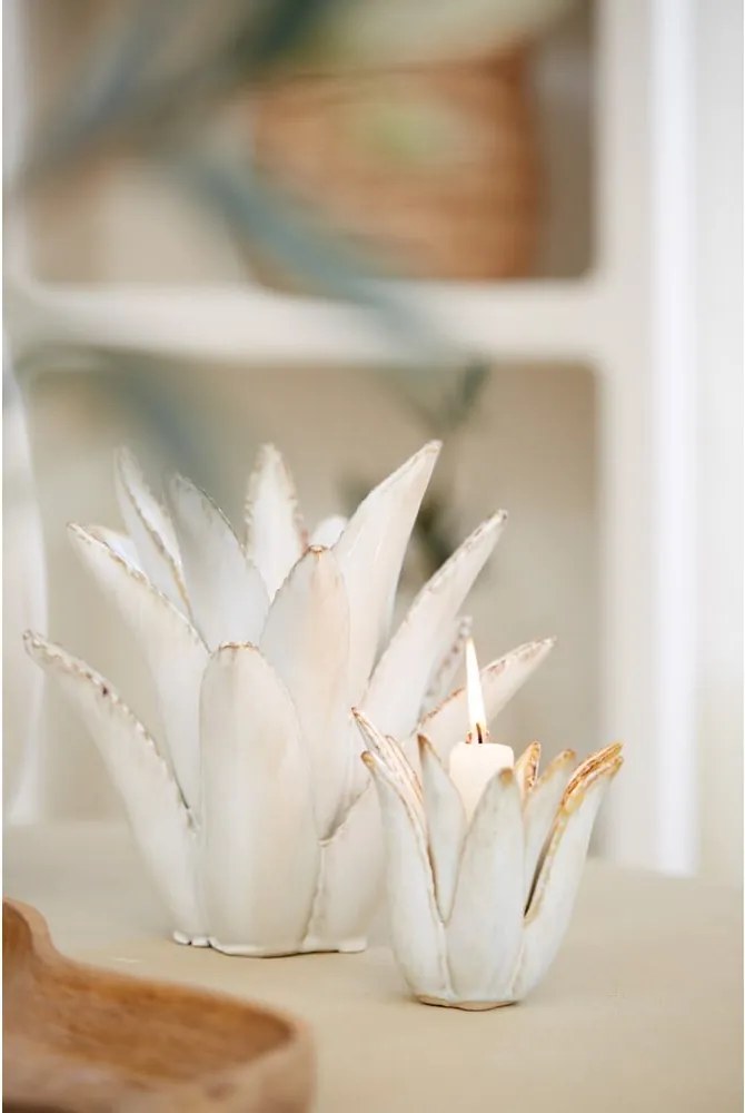 Portacandele in ceramica Cactus - Light &amp; Living