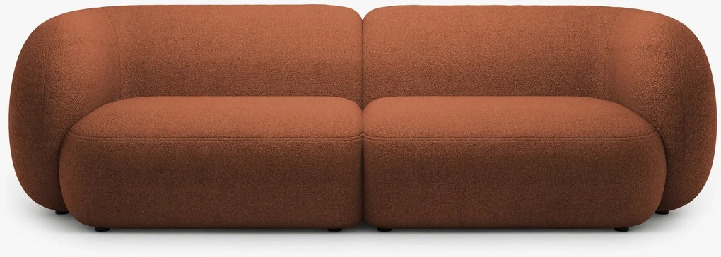 Divano Kate 4 posti in bouclé – L243 cm
