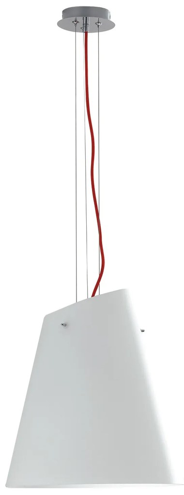 Lampadario Sospensione Ermes Class  Colore Bianco  3 x E 27 max 60W